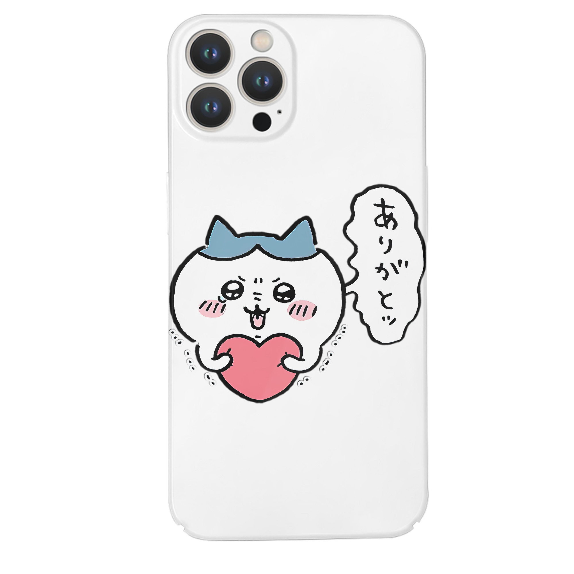 （画像用） ちいかわ ハチワレ Chii-kawa hachiware 【iPhone 14シリーズ対応】ハードケース